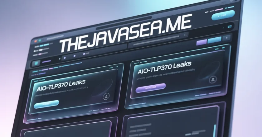 Thejavasea.me Leaks AIO-TLP370: Full Guide