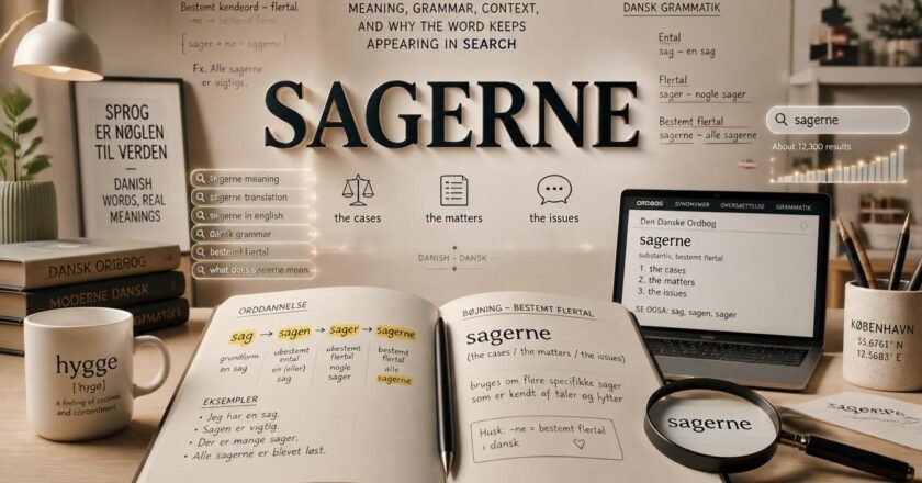 Sagerne Meaning, Grammar, and Why It Trends