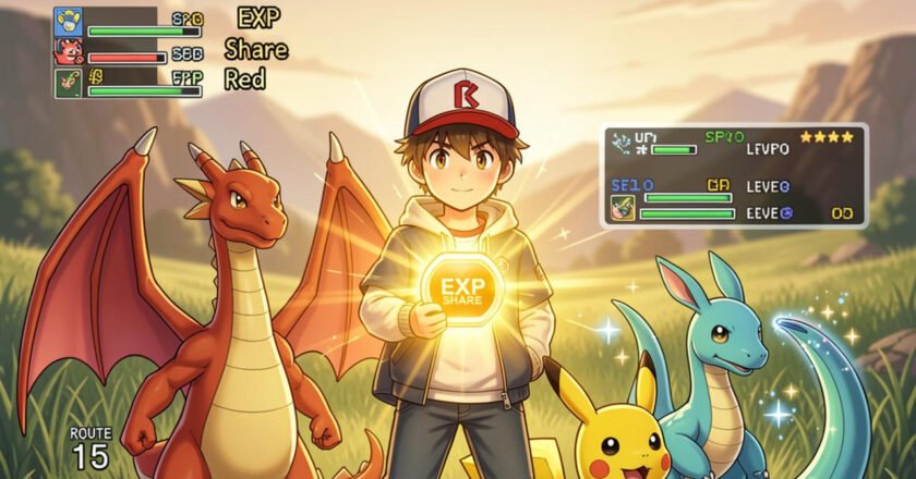 Exp Share Fire Red Guide: Location, Uses & Tips