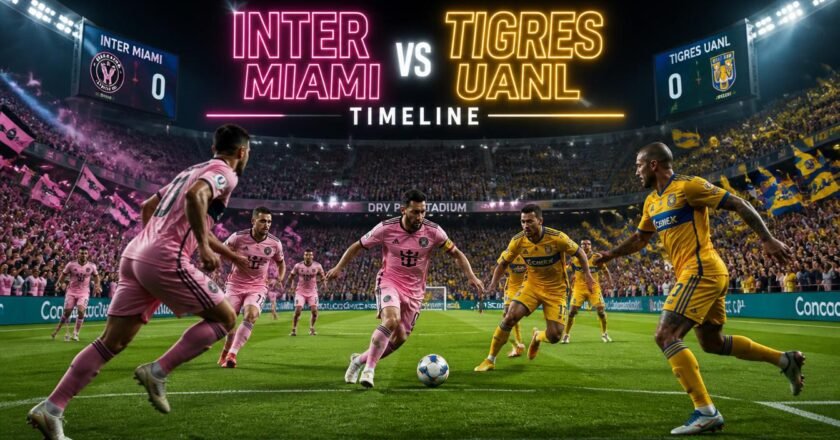 Inter Miami vs Tigres UANL Timeline: Complete Match History