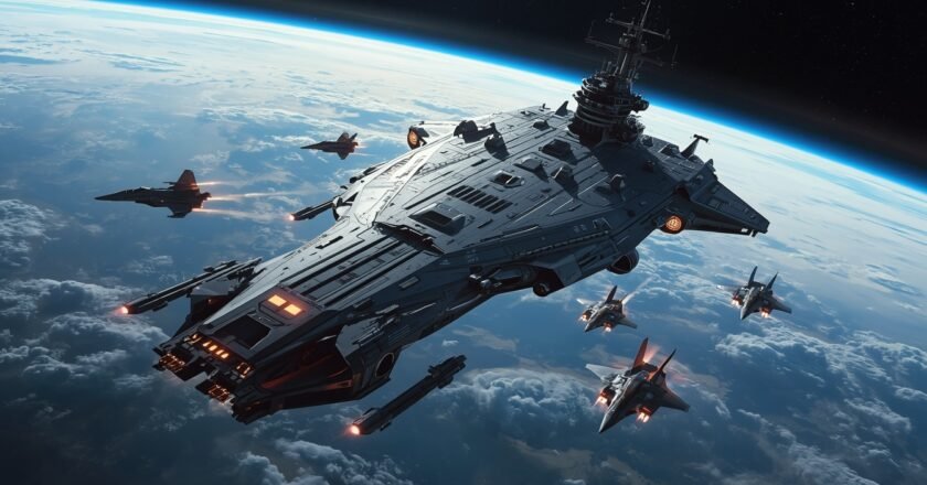 Space Force Orbital Warship Carrier: The Future of Space Defense