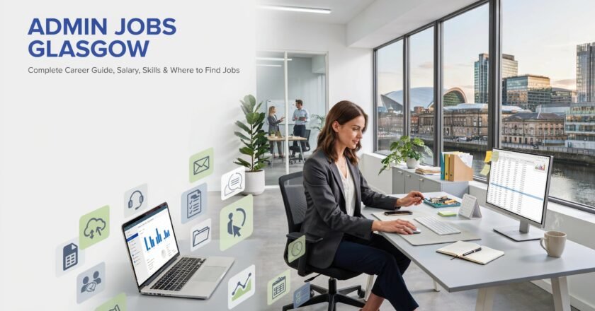 Admin Jobs Glasgow: Complete Career Guide, Salary, Skills & Where to Find Jobs (2026)